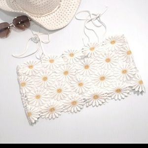 Daisy crop top